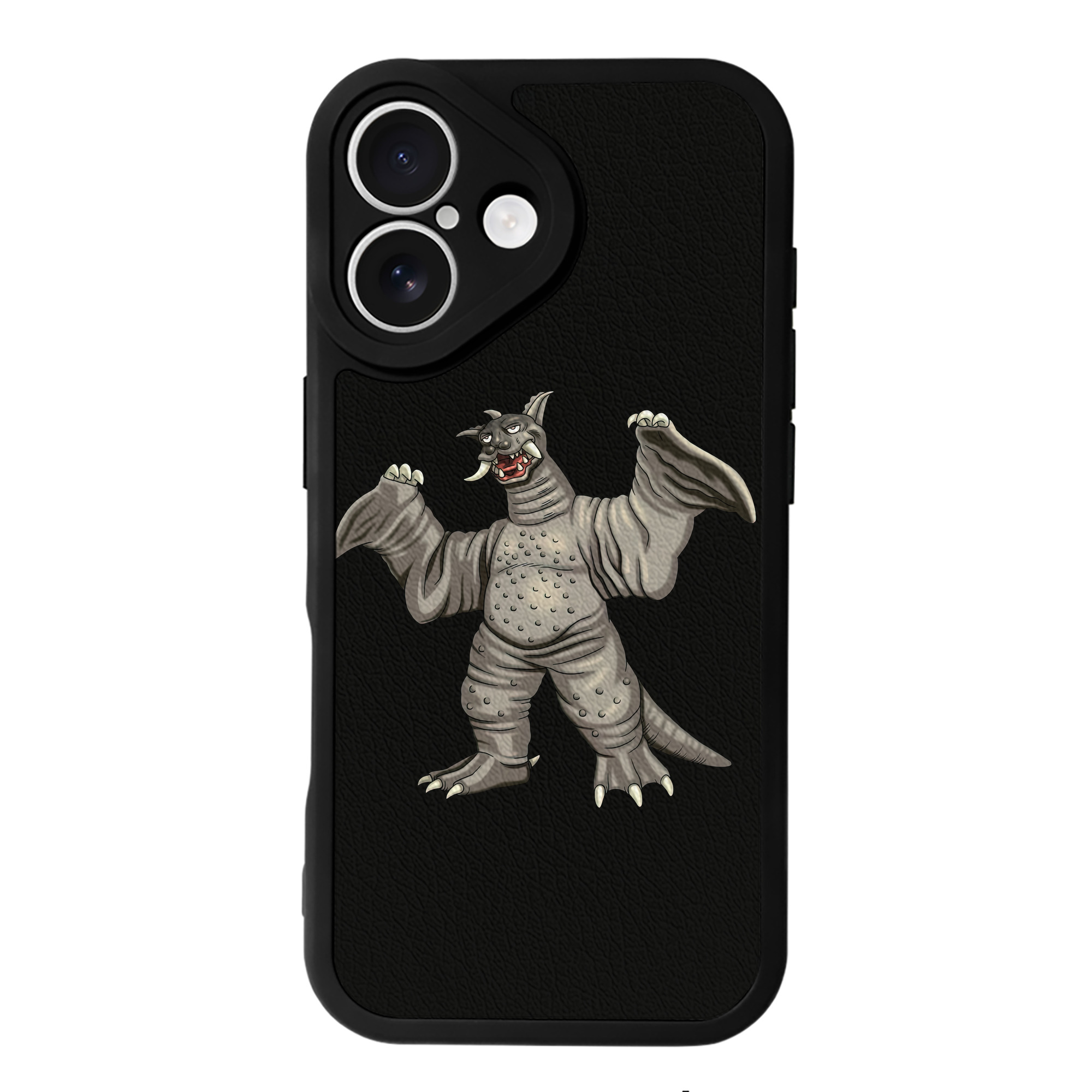 （画像用） ウルトラマン Ultraman 【iPhone 16シリーズ対応】シリコンスマホケース（レザー調） 材質：シリコン